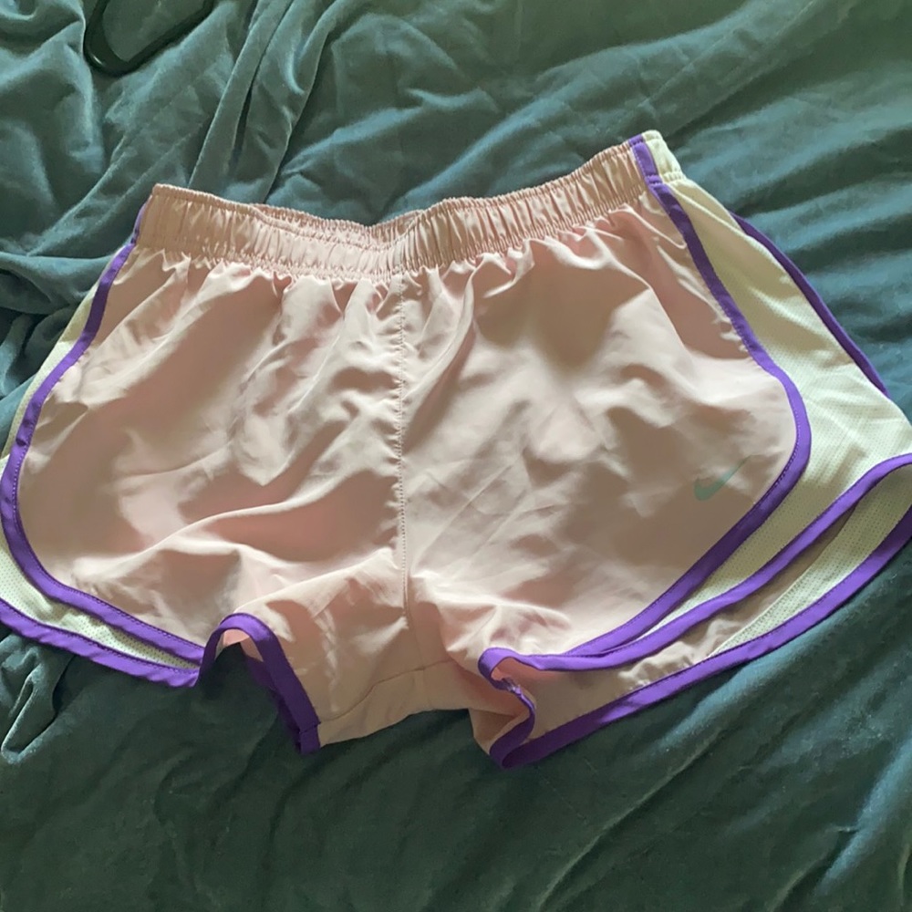 Nike Dri-Fit Shorts Pink and Purple